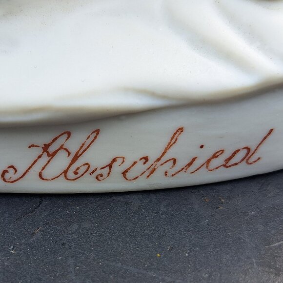 Abschied -German Bisque Statue WWI - Picture 8 of 11